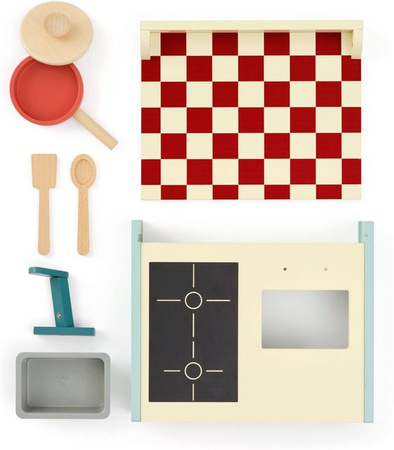 Kids Concept Kinderküche klappbar, grün, ab 2 Jahren