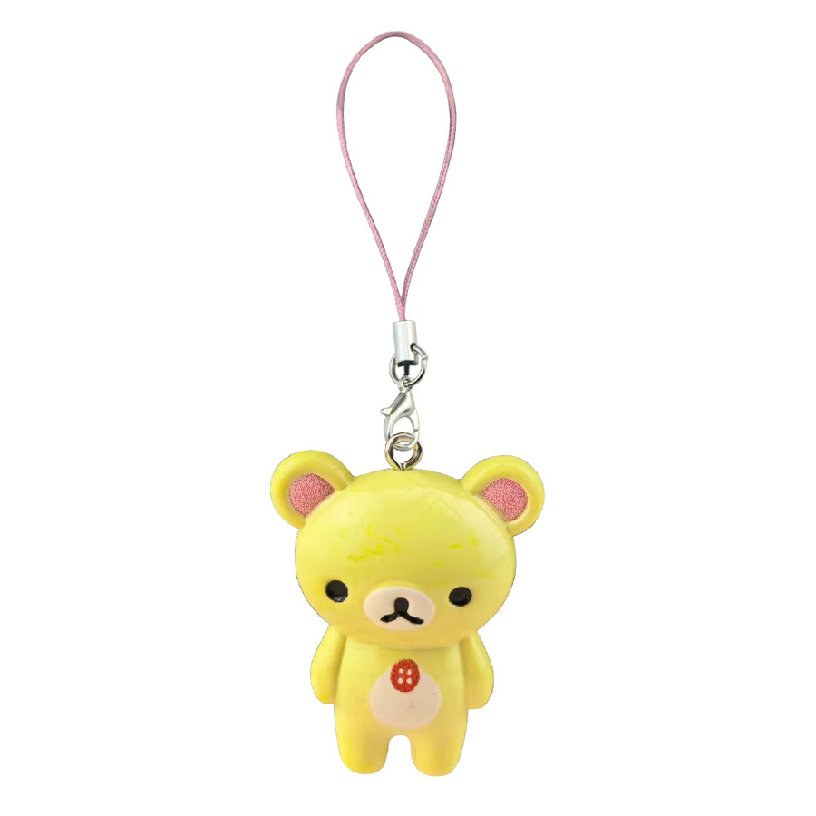 YiYuYiHua Schlüsselanhänger Rilakkuma Easy Bear, Telefon Seil Kette - Bild 3