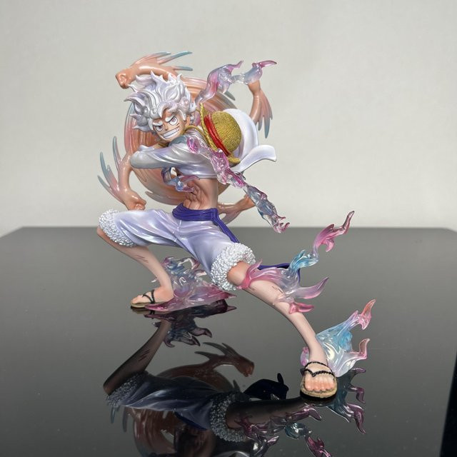 Fashnics One Piece Anime Nika Luffy Actionfigur PVC Statue - Bild 1