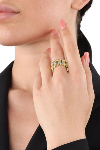 Joop! Ring mit Zirkonia, Gold, Unisex - Bild 2