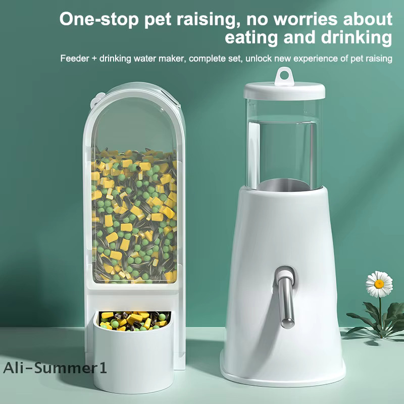Automatischer Wasserspender für kleine Haustiere und Hamster in Weiß mit großer Kapazität - Bild 1
