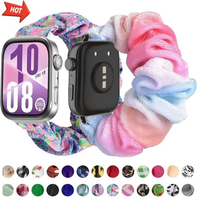 Huawei Uhrenarmband Nylon-Loop, Multicolor, Huawei Watch Fit 4/Pro/3 - Bild 1