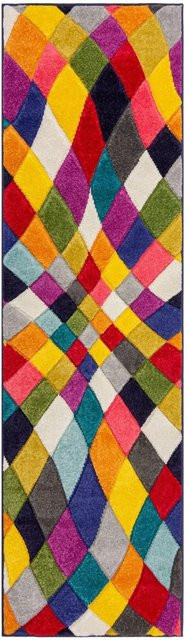 Flair Rugs Kinderteppich Rhumba Mehrfarbig B: 66 cm, L: 230 cm - Bild 1