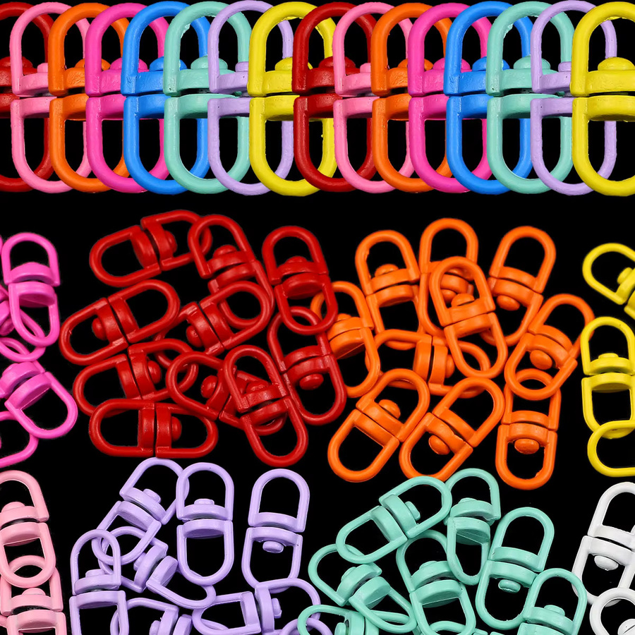 JHNBY Schlüsselbund Anschlüsse, Zink-legierung, Bunt, Unisex - Bild 3