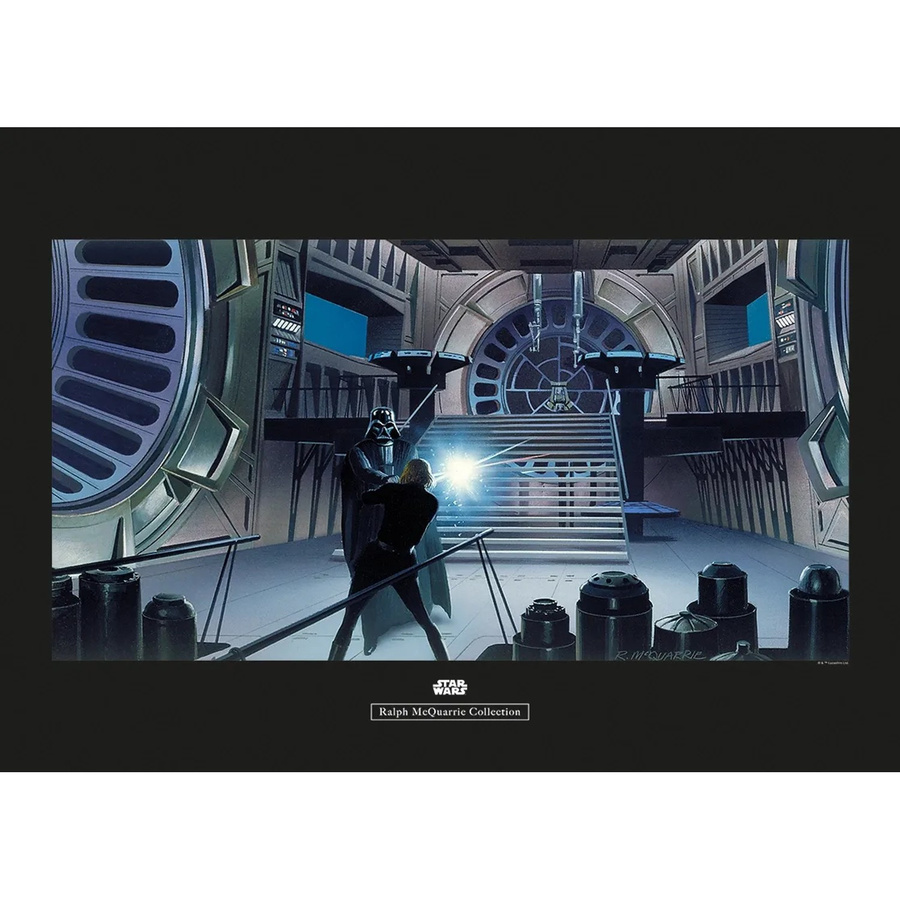 Komar Star Wars Throne Wandbild aus Qualitätsvlies, B: 70 cm, H: 50 cm, Multicolor - Bild 2