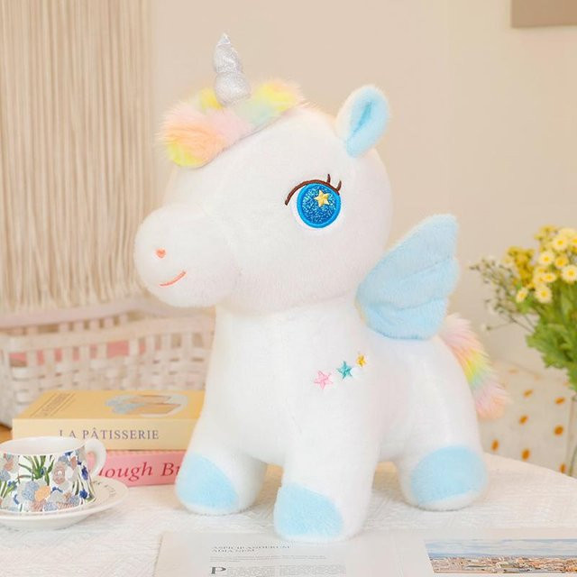 Yiran toy Engel Weißes Pferd Plüschtier, 60cm - Bild 1