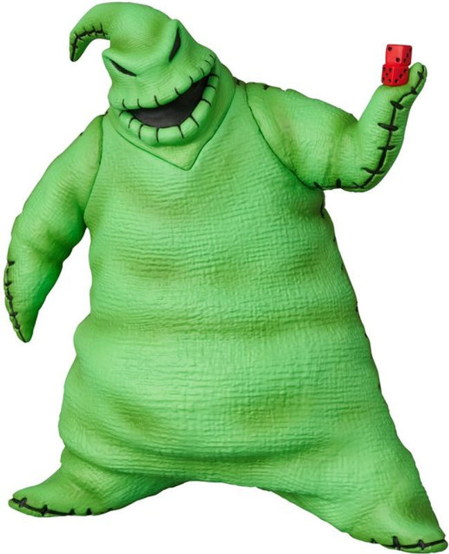 Medicom Toy UDF Ultra Detail Figure 842 The Nightmare Before Christmas Oogie Boogie Figur in Grün, Höhe: 10 cm - Bild 1