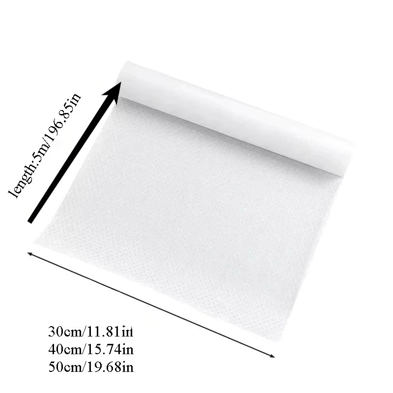 Wasserdichtes und ölbeständiges Schrankpapier für Schubladen und Küche, Weiß, 5 m - Bild 2