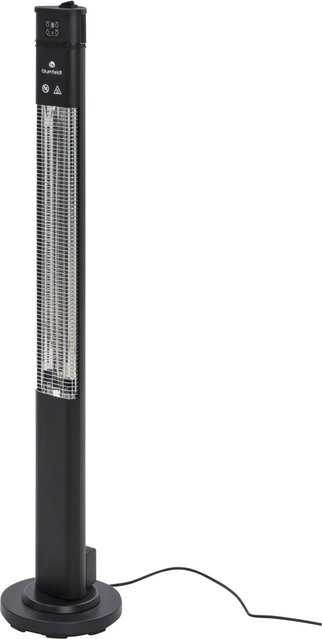 Blumfeldt Heat Guru Plus Infrarot-Heizstrahler 2000 W mit 3 Heizstufen und Fernbedienung, Schwarz - Bild 1