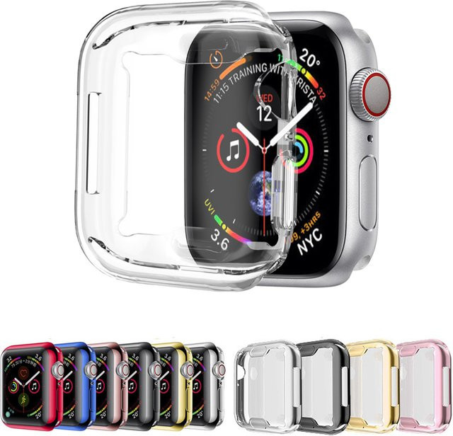 Apple Uhren Abdeckung Silikon, blue, Unisex - Bild 1
