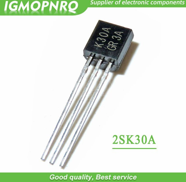 200 Stück Mos-Fet-Transistor SK30A bis BIS-92 in Schwarz - Bild 1