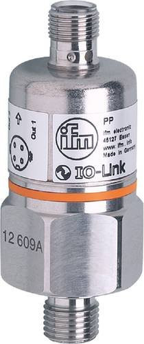 Ifm Electronic Drucksensor PP7552 mit Messbereich 0 MPa bis 10 MPa und M12 Anschluss, 1 Öffner und 1 Schließer - Bild 1