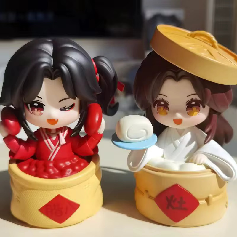 Heaven Official's Blessing Blind Box Figuren Set Bandai TGCF Xie Lian und Hua Cheng Sammelfiguren Multicolor - Bild 4