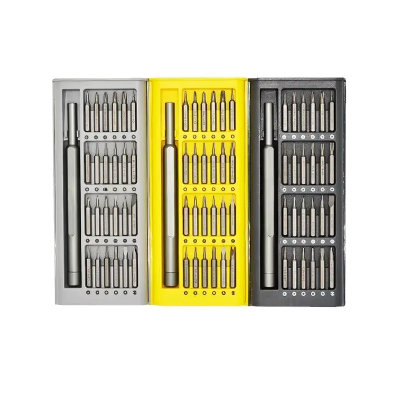 WHOOPEE Magnetisches Präzisions-Schraubendreher-Set in Grau für Laptop- und iPhone-Reparaturen mit elektrischen Tri-Wing- und Torx-Bits - Bild 4
