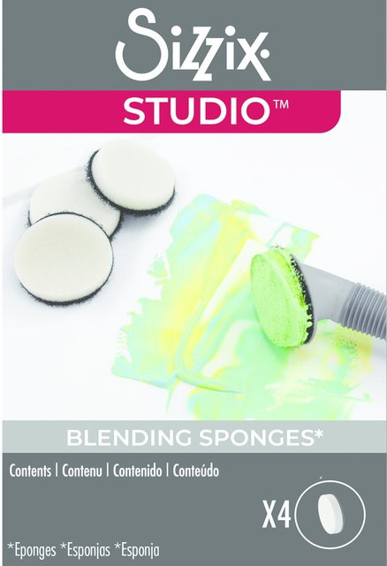 Sizzix Studio Multi Tool Blending Tool mit grauen Schwammaufsätzen - Bild 1