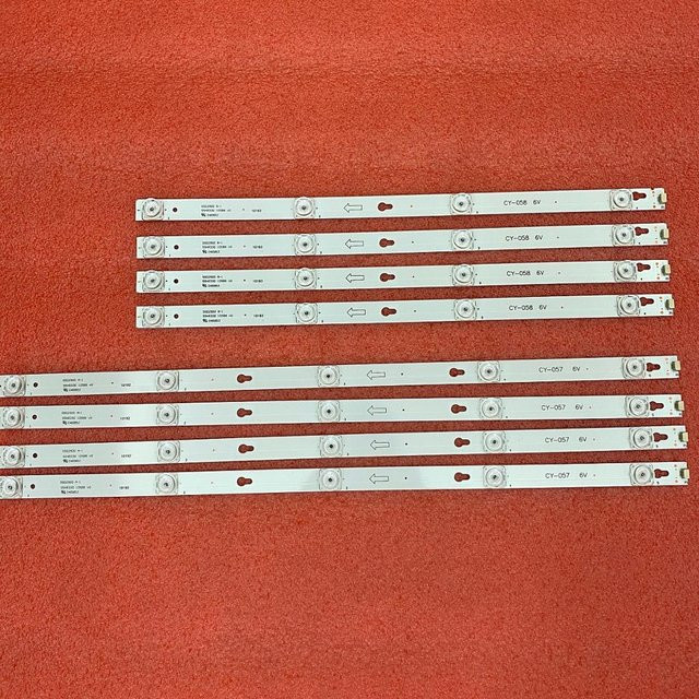 LED Hintergrundbeleuchtung für TCL TV Modelle 55P62US 55S62 55S401 55S405 55S403 55UC6306 55UC6316 55UC6426 55UC6326 55UC6406 TOT 55D2900 in Weiß - Bild 1