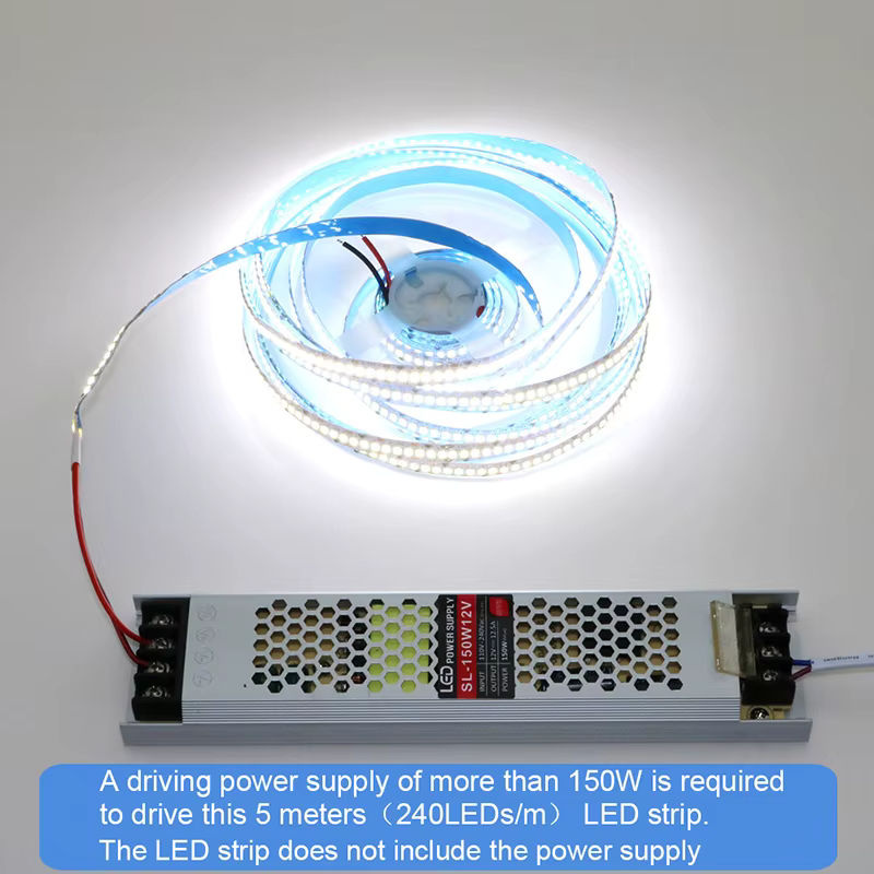 Dengsum RGB LED-Streifen 2835 SMD, 5m mit 1200 LEDs, Multicolor, flexibel und schneidbar - Bild 3