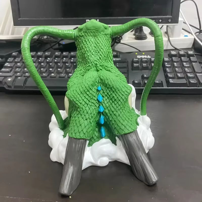 Bandai Shenron Dragon Ball Figur Spardose in Grün aus Kunststoff als Anime Deko und Geschenk - Bild 3