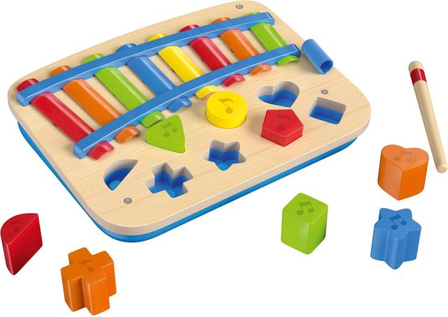 PLAYTIVE Holz Musikinstrumente Xylophon-Piano ab 1 Jahr - Bild 1