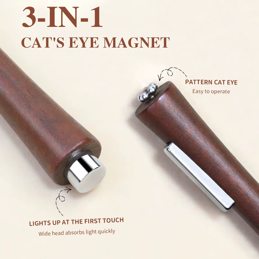Misscheering Magnetischer Nail Art Stick, 2 Stück, Y-Form für Cat Eye Effekt - Bild 3