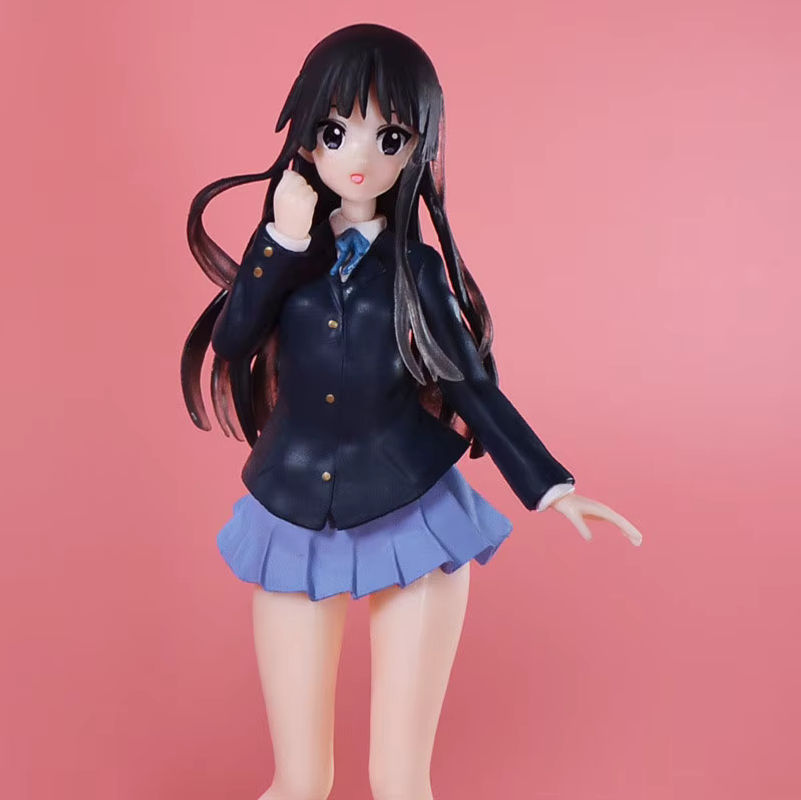 Bandai K-ON! Anime Figuren Hirasawa Yui Akiyama Mio in Uniformen, mehrfarbig, Höhe: 20 cm - Bild 3