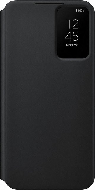 Samsung EF-ZS906 Clear View Cover für Galaxy S22+ in Schwarz und Transparent - Bild 1