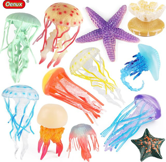 Oenux Ozean Tiere Modell, Actionfiguren, Meerestiere, Kunststoff - Bild 1