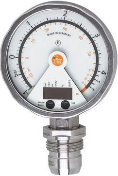 Ifm Electronic Drucksensor PG2895 mit M12 Anschluss, 1 Öffner, 1 Schließer und Analogausgang, Messbereich -14.5 psi bis 58 psi - Bild 1