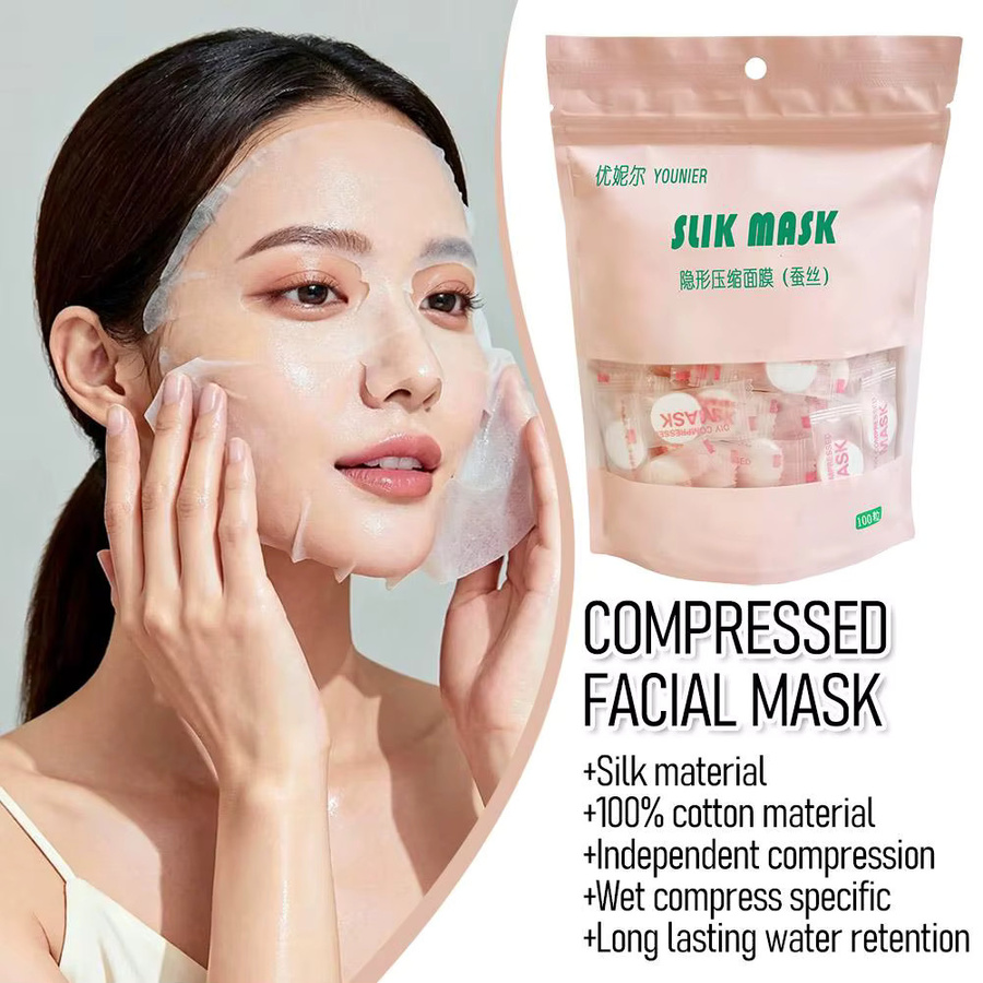 Einweg-Komprimierte Gesichtsmaske, Unisex - Bild 2