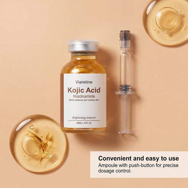 Viareline Kojisäure Niacinamid Aufhellende Ampulle, 40 ml, Unisex - Bild 1