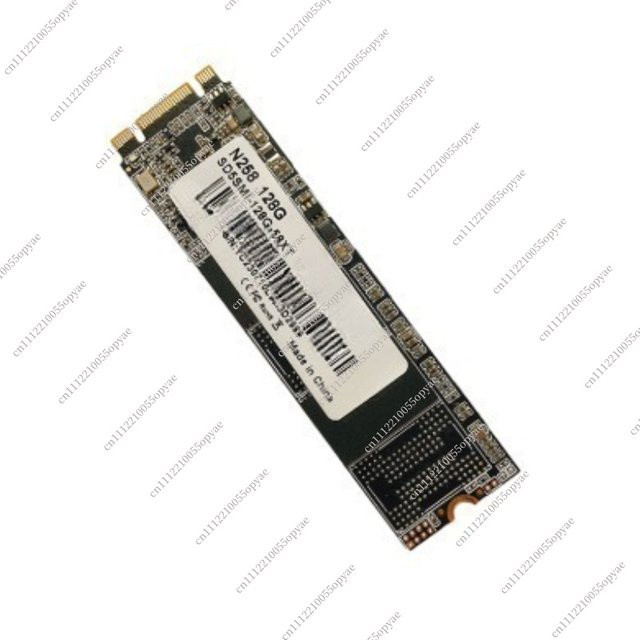 M.2 NGFF SATA SSD 120GB für Laptop, Schwarz - Bild 1