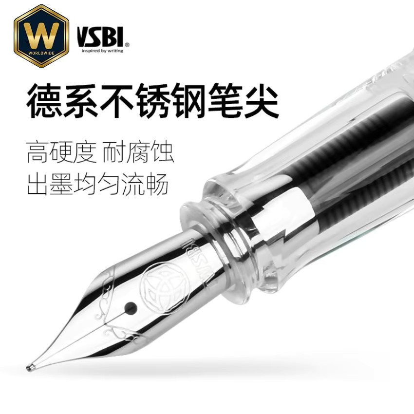 TWSBI ECO Kolbenfüllfederhalter aus transparentem grünem Harz - Bild 4