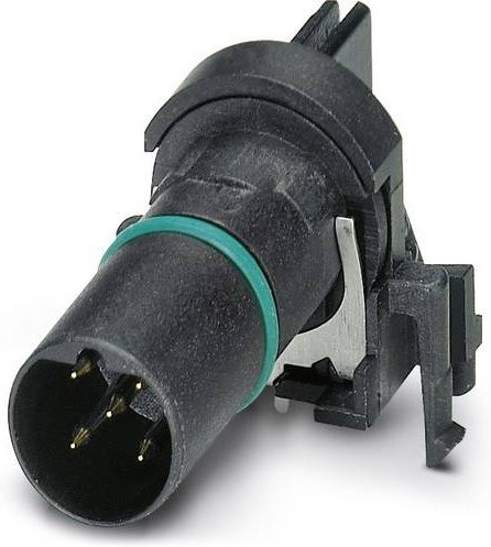 Phoenix Contact 1439890 Sensor-Aktor-Einbausteckverbinder M12 Kontaktträger, 5 Polzahl, Schwarz, 20 Stück - Bild 1