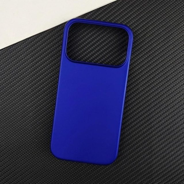 Stoßfeste PC-Hartschalenetui für Apple iPhone 17 Pro Max, 16, 15, 14 Plus, 13 in Orange, Ultra dünne Matt-Optik mit halber Abdeckung - Bild 1