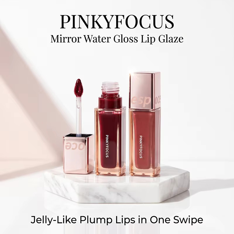 Pinkyfocus Lipgloss, 01# Thick Rose, Glänzend - Bild 3