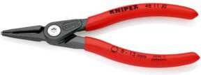 Knipex Präzisions-Sicherungsringzange für Innenringe in Bohrungen, grau atramentiert mit rutschhemmendem Kunststoffüberzug, 140 mm - Bild 1
