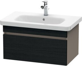 Duravit Waschtischunterschrank DuraStyle in Weiß, B/T/H: 73 x 44,8 x 39,8 cm, wandhängend mit 1 Auszug - Bild 1