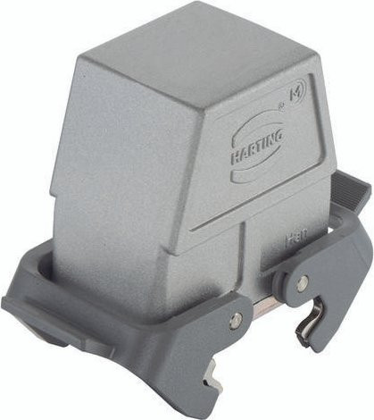 HARTING Kupplungsgehäuse 19 62 810 0731 19628100731 aus Kunststoff in Grau - Bild 1