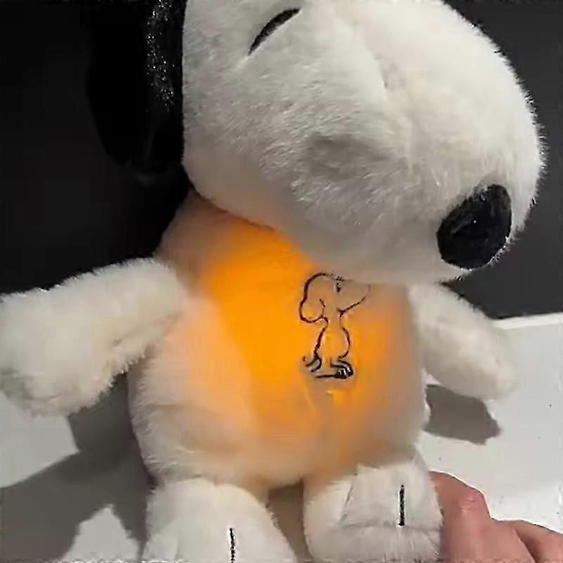 Dicha Snoopy Plüschpuppe Schlafbegleiter mit Musik und Licht für Babys und Kleinkinder - Bild 3