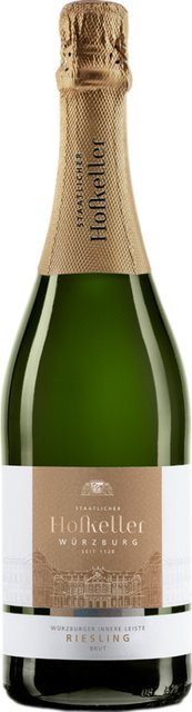 Staatlicher Hofkeller Würzburg Riesling Sekt Brut 2021 0,75 l - Bild 1