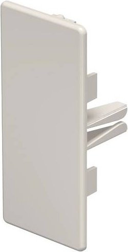 OBO Bettermann Endstück, Farbe: Weiß, 10 Stück, B: 40 mm, H: 90 mm - Bild 1