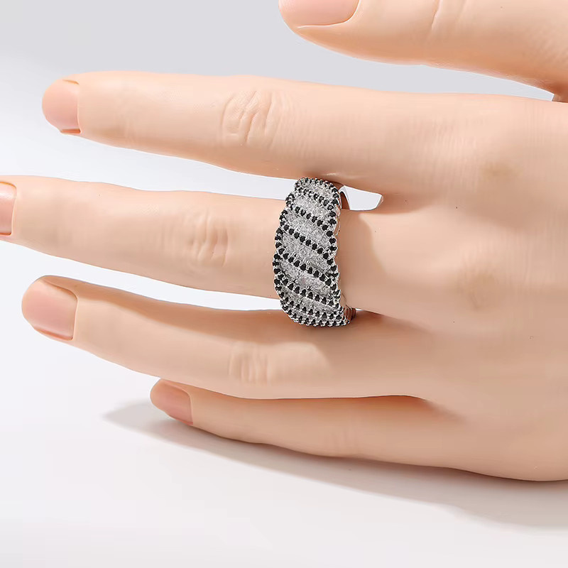 YoYo Ring, Silber, Zirkonia, Damen - Bild 2