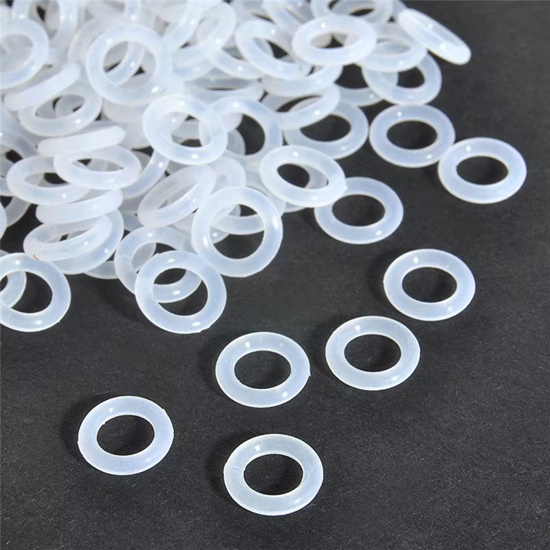 120 Stück Silikon O-Ringe für Tastenkappen als Schalldämpfer in Transparent - Bild 3