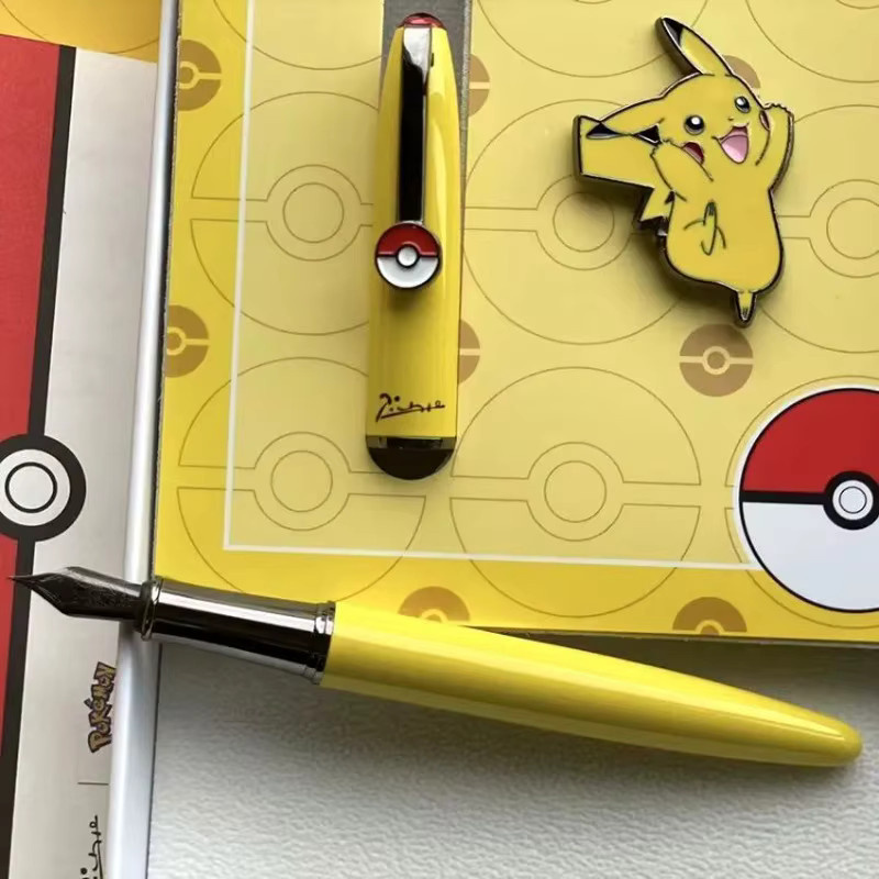 Pokemon Co Füllfederhalter Set mit Tintenstift als pädagogisches Schreibwaren-Geschenk für Kinder - Bild 3