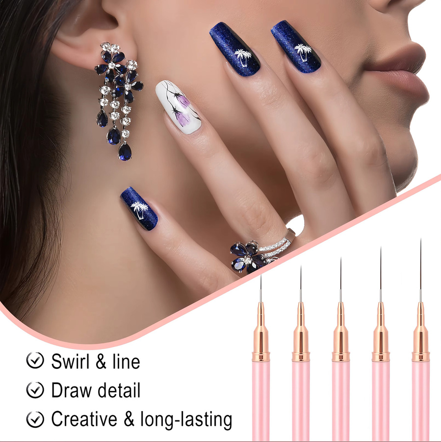 DianaBeauty Nail Art Liner Striping Pinsel - Bild 2