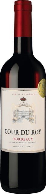 Cour du Roy Rotwein Merlot, Bordeaux, 2020, trocken, 0,75 l - Bild 1