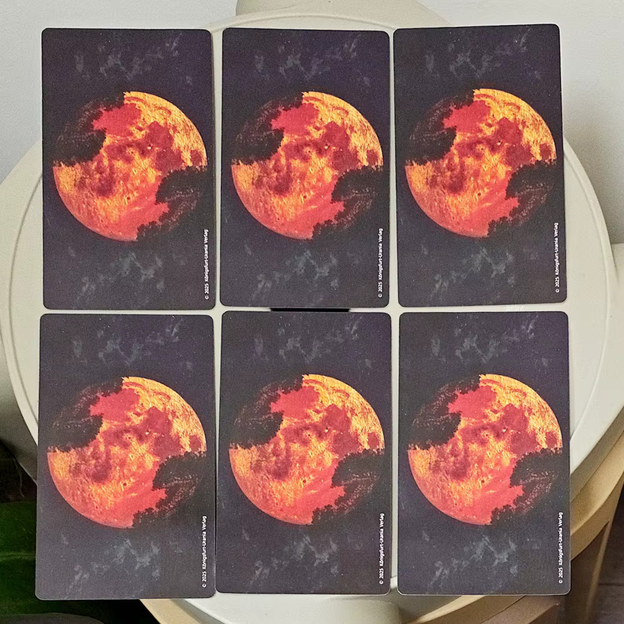 Amber Moon Tarot-Deck, Fantasy, Wahrsageset, 78 Karten - Bild 2
