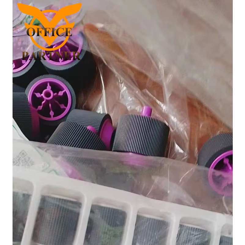 5er Set Pick-up-Reifen AF03-1105 AF03-2105A für Ricoh IM430 P501 IM430F Vorschuberollen aus Gummi - Bild 4