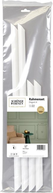Schöner Wohnen Kollektion Rahmenset Elegant in Weiß, B: 59 cm, H: 39 cm - Bild 1