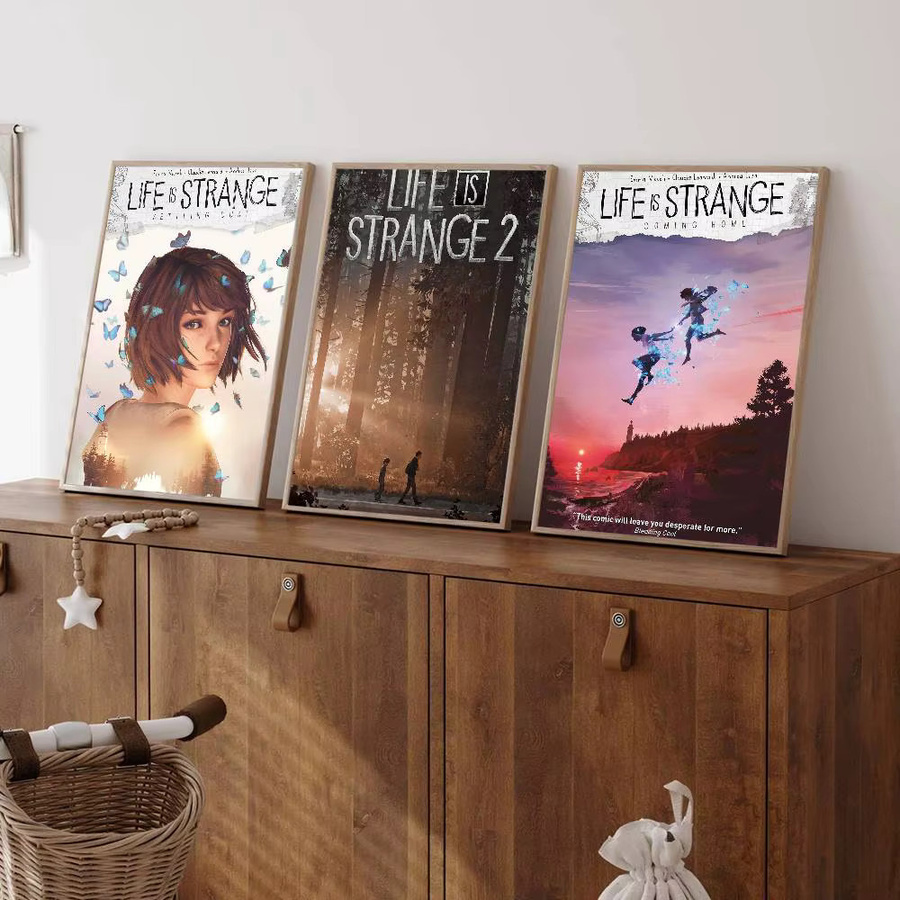 Rastar Anime-Poster Life Is Strange 2, selbstklebende Wanddekoration aus Papier in Weiß und Multicolour - Bild 3